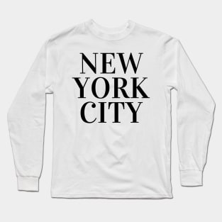 New York City Long Sleeve T-Shirt